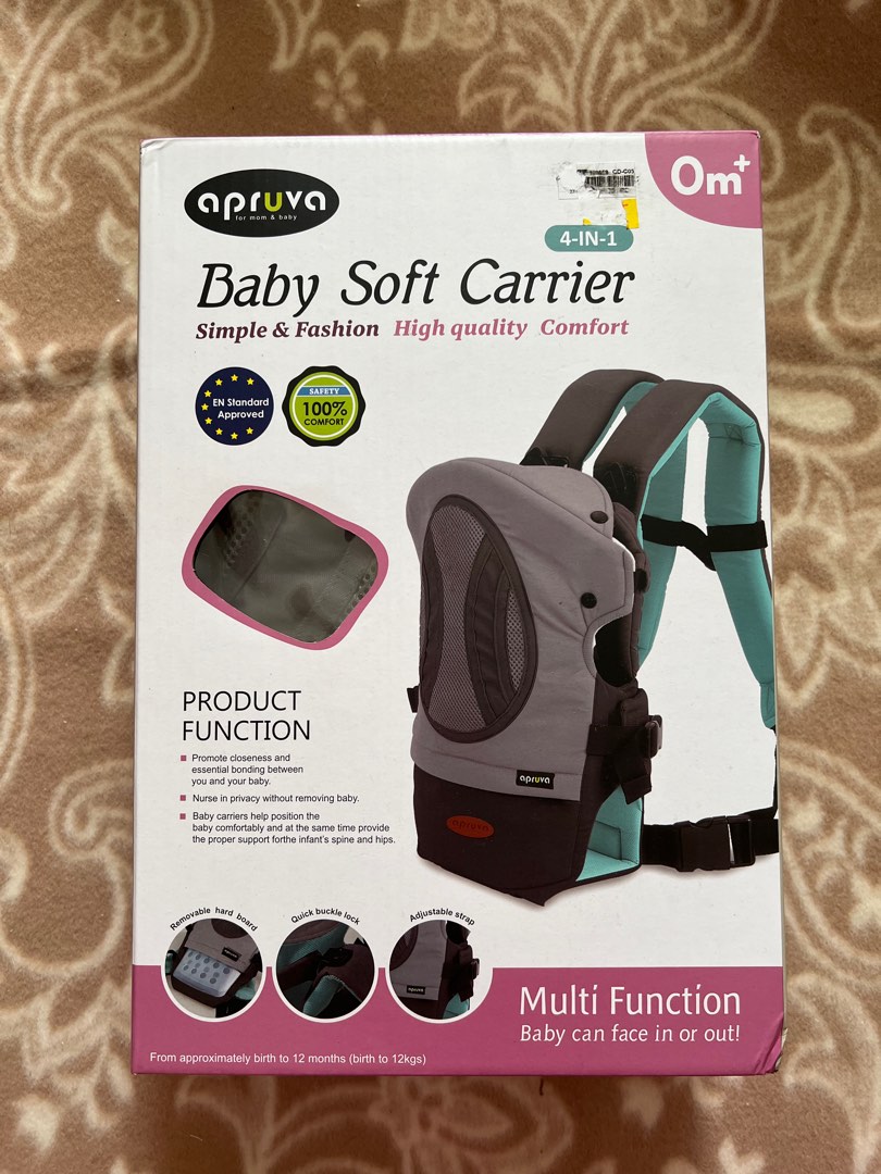 Apruva baby soft carrier 4in1, Babies & Kids, Going Out, Carriers