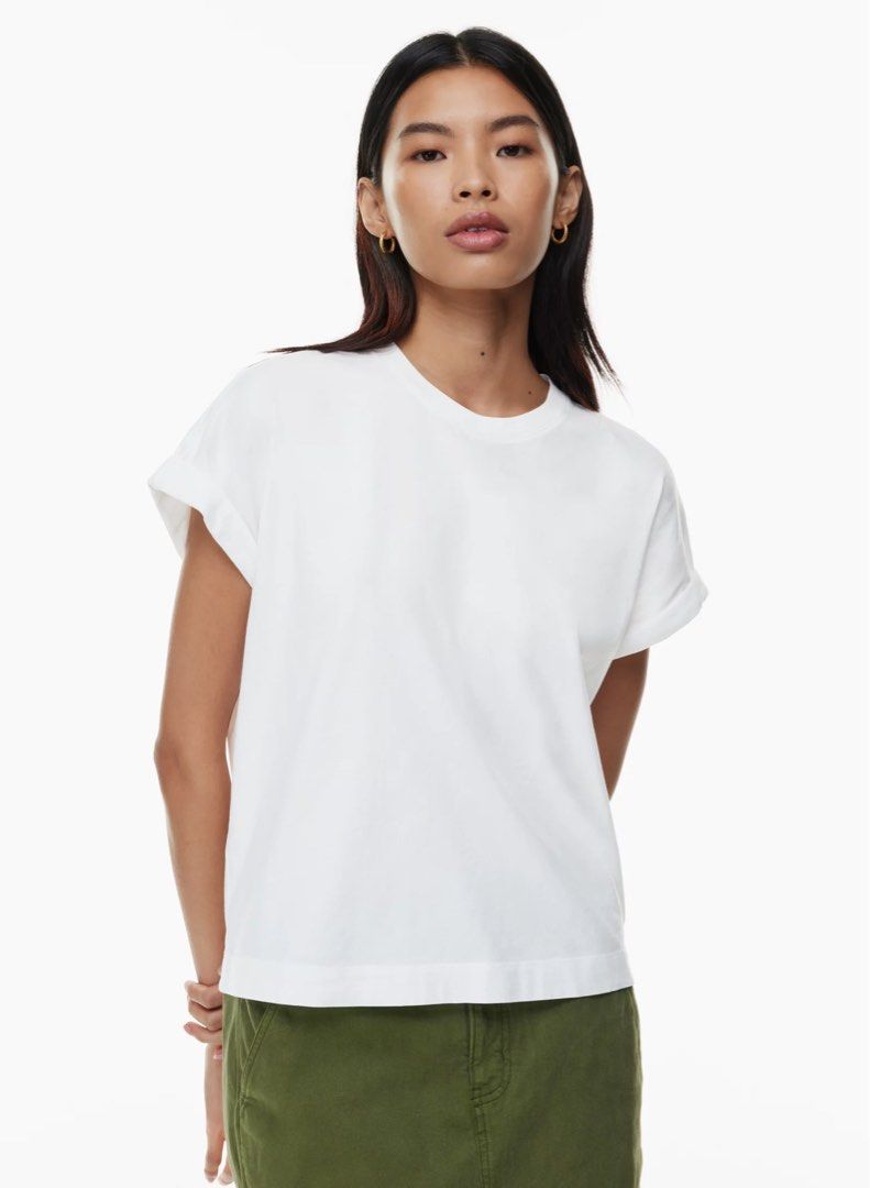 Aritzia Wilfred Free Sprawl T shirt White
