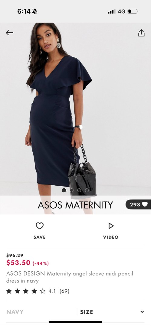 ASOS DESIGN maternity dress, Women's Fashion, Maternity wear on Carousell
