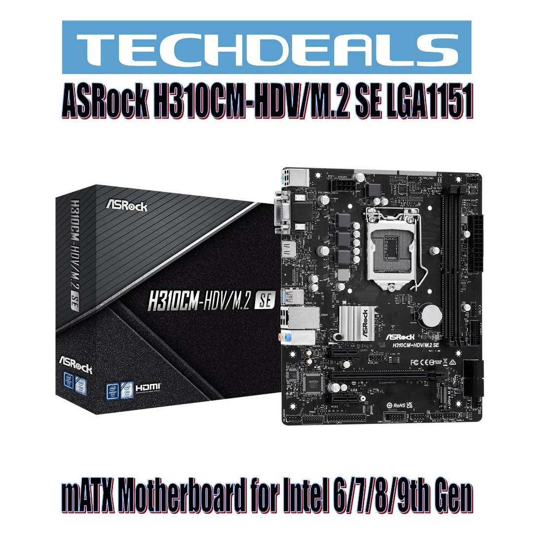 Asrock h310cm on sale
