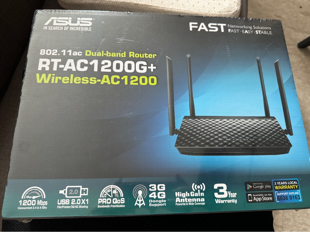 Asus Router, Computers & Tech, Parts & Accessories, Networking on Carousell