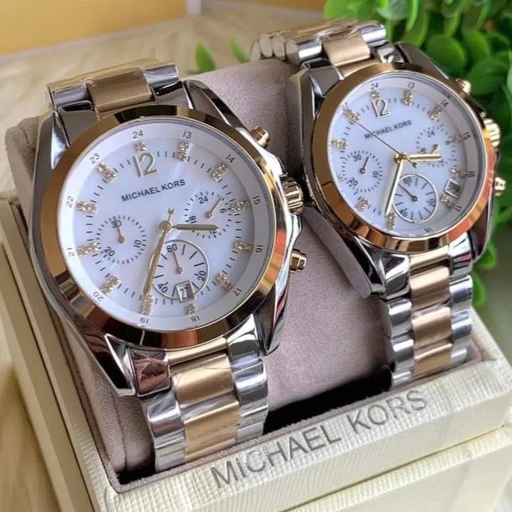 Mk couple watches clearance