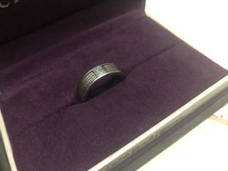 Authentic Preloved Charriol forever ring thin complete