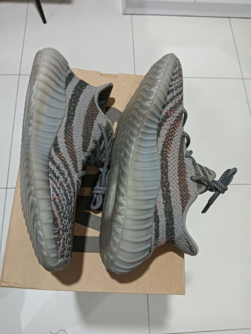 Authentic Yeezy 350 V2 Beluga Men s Fashion Footwear Sneakers