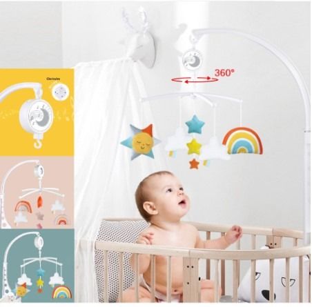 Wind up hot sale cot mobile