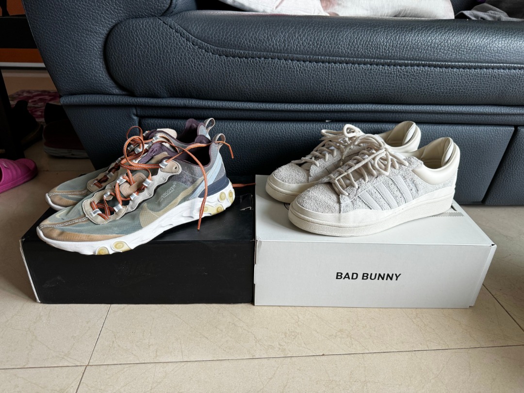 Bad bunny x adidas element 87 x undercover US11