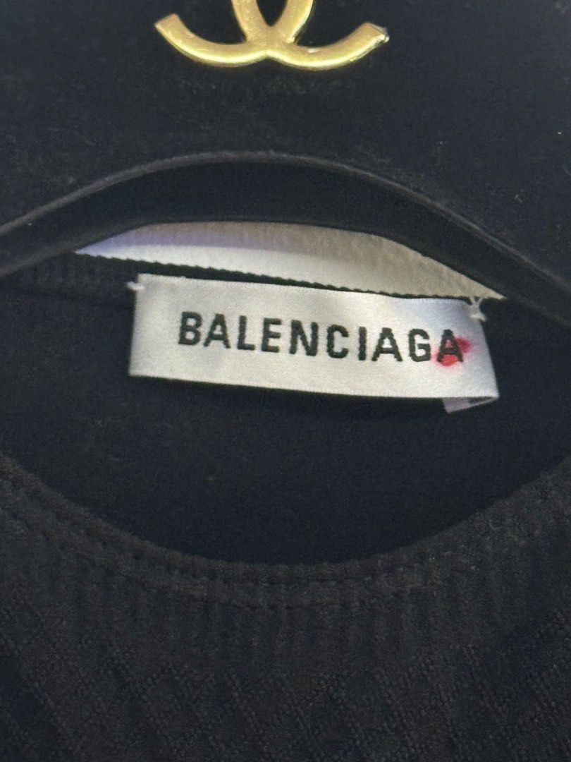 Balenciaga logo top tank
