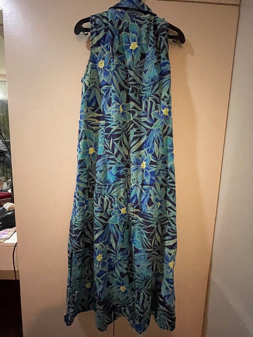 Silk outlet hawaiian dress