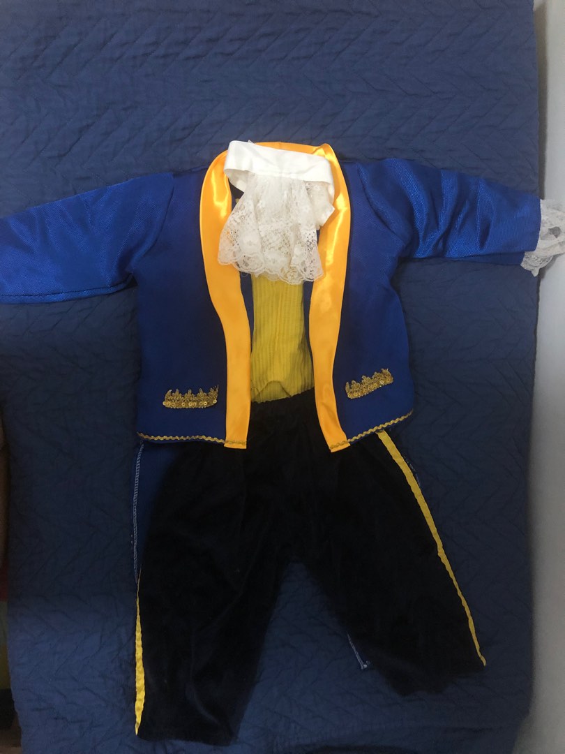Beauty & The Beast Costume For Toddler 2-4 years old, Babies & Kids ...
