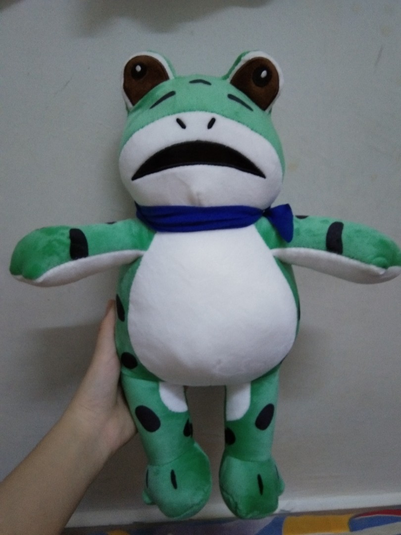 Big Swamp Frog Green River Toad Amphibian Plush Plushie Stuffed Toy 40 cm,  Hobbies & Toys, Toys & Games on Carousell