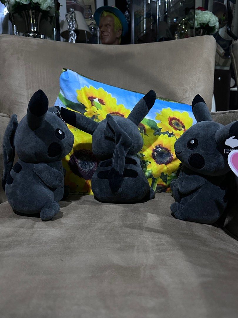 Black fragment 2025 pikachu plush