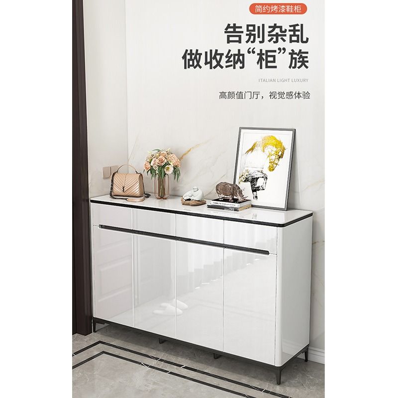 White shoe storage sale cabinet