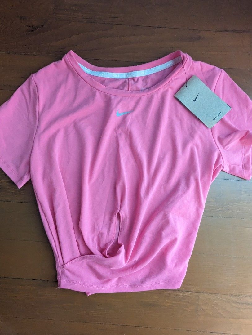 Purple nike crop top store