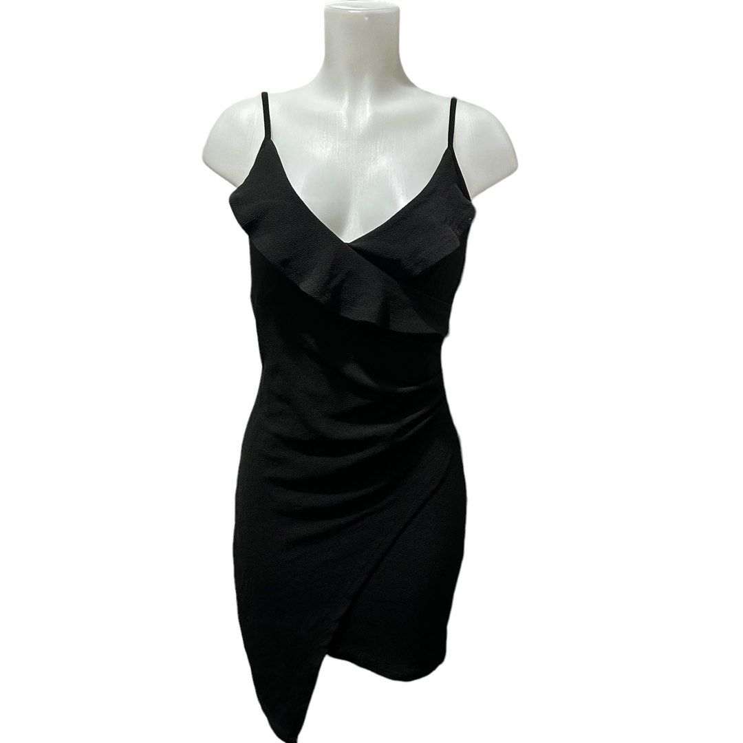 amazon black slip dress Women's Black Square Neck Mermaid Sweater Maxi Dress & Reviews - Black -  Dresses main image 1