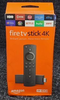 Brandnew Amazon FireTv Stick 4k Brilliant picture Alexa Voice Remote