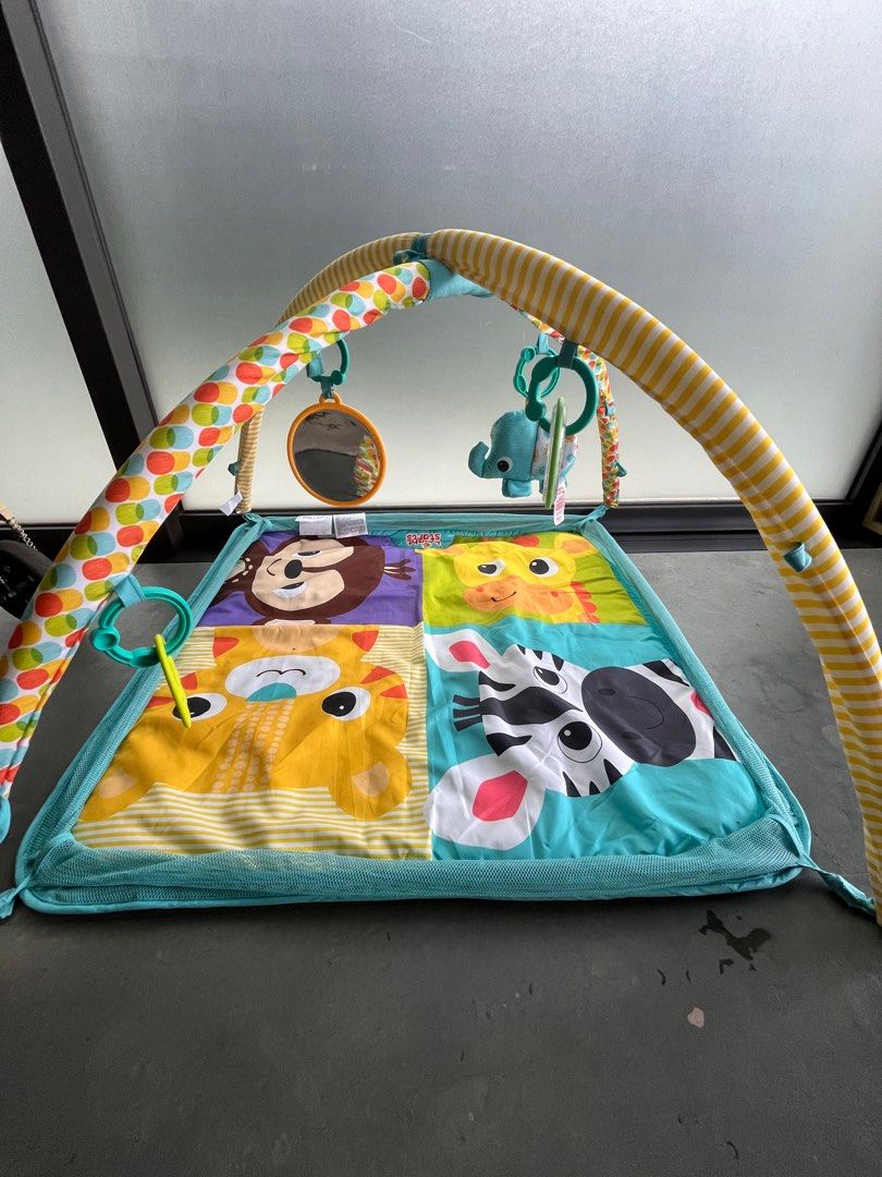 Bright starts activity gym elephant top
