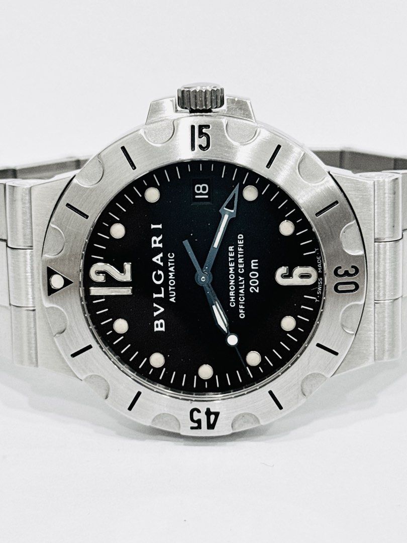 Bvlgari automatic chronometer officially certified 200m shop