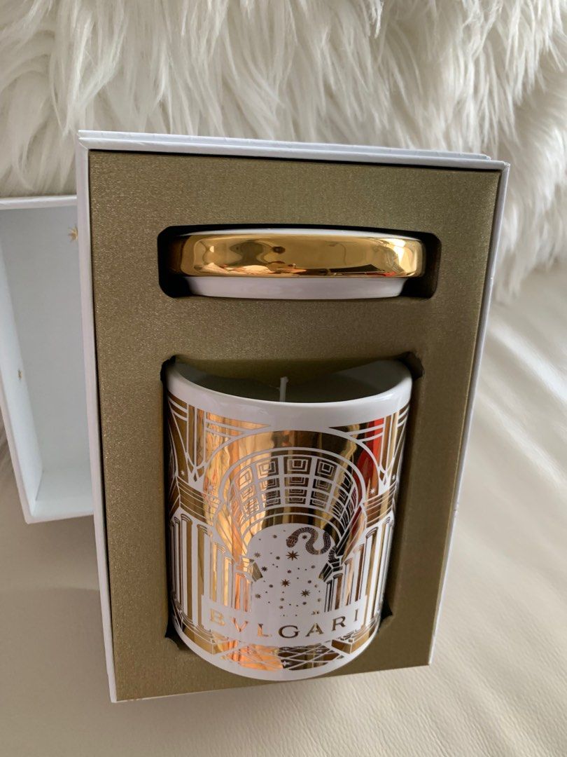 Bvlgari scented perfume candle