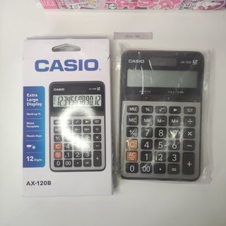casio ax-120b basic calculator
