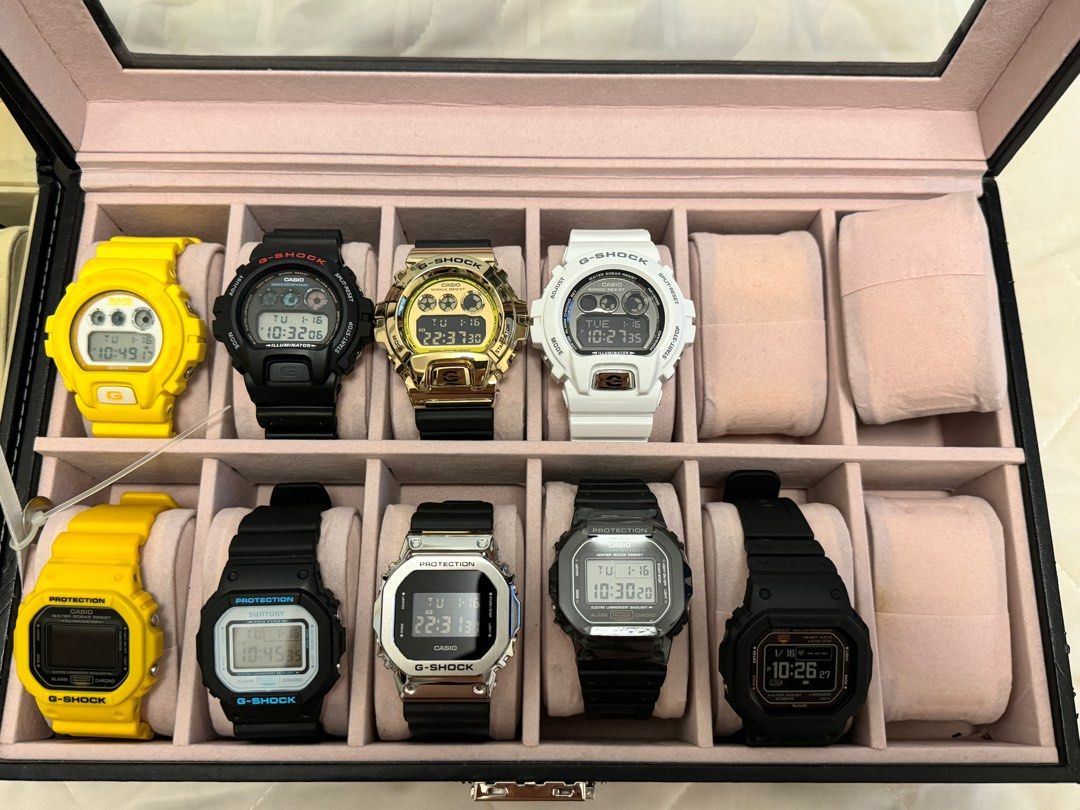 Casio G-Shock DW-5600FS-9JF DW-5600FS-9 DW-5600, 男裝, 手錶及配件