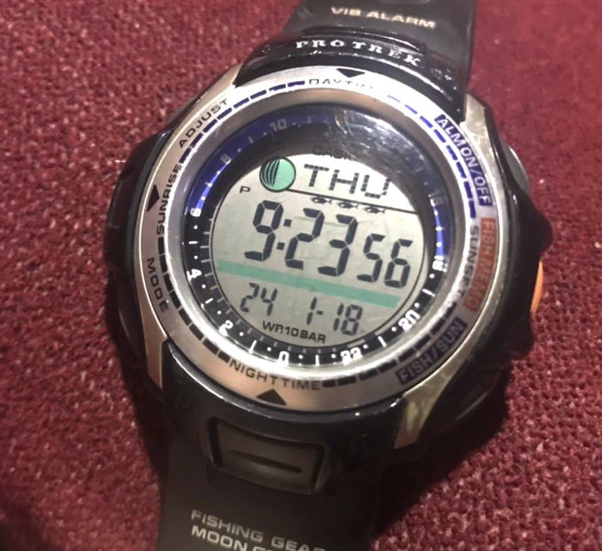 Casio protrek fishing gear deals