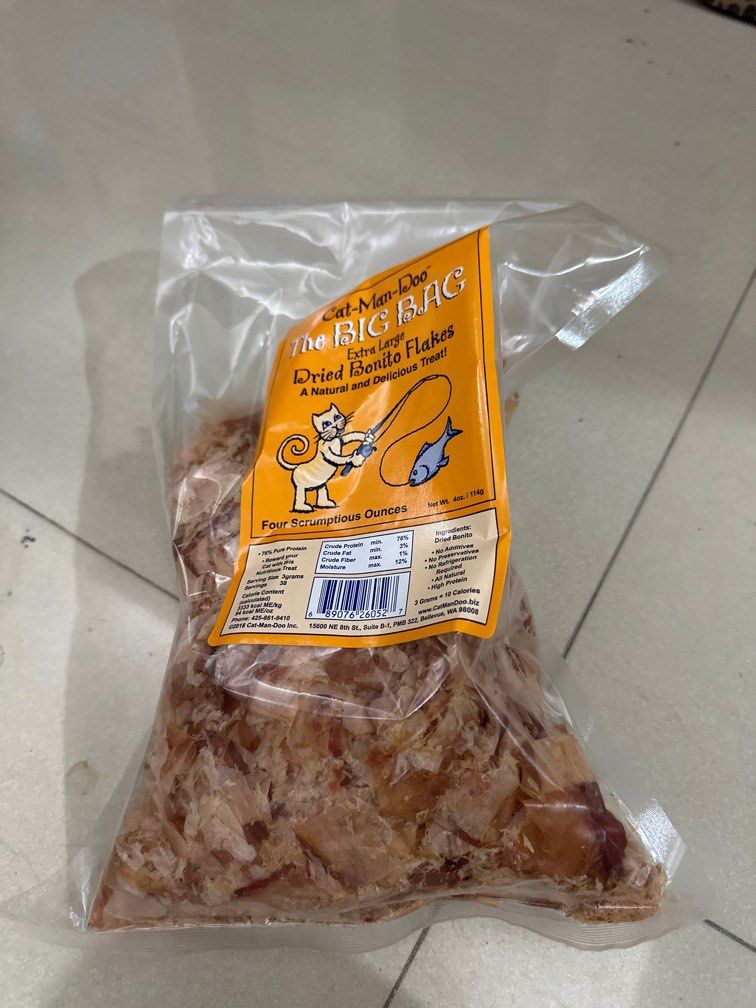 Cat man doo cheap bonito flakes
