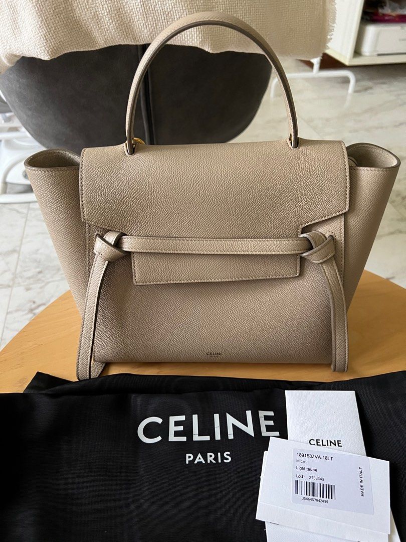Celine belt bag beige on sale