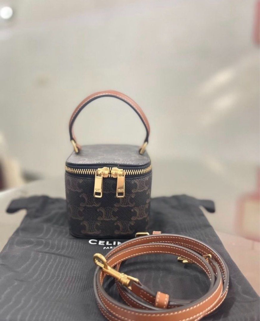Celine mini box, 名牌, 手袋及銀包 - Carousell
