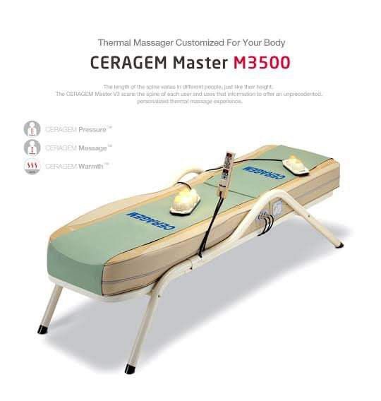 Ceragem Massage Bed (Category: Massage Devices) located in General Santos City (Dadiangas). Submitted by chinaeyes0726 (Listing ID 1280504764, Image 1). Description: Good as new. Barely used massage bed. Posted actual photo, i can also send video that it’s working. .