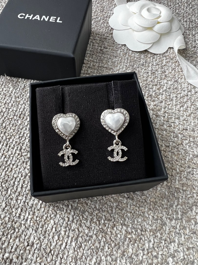 Cc dangle earrings store