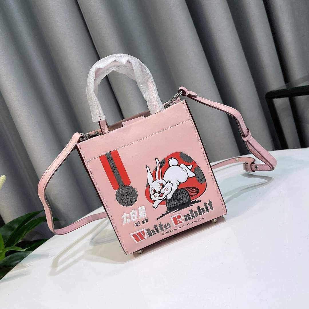 Coach Mini Cashin Tote x Rabbit, Luxury, Bags & Wallets on Carousell
