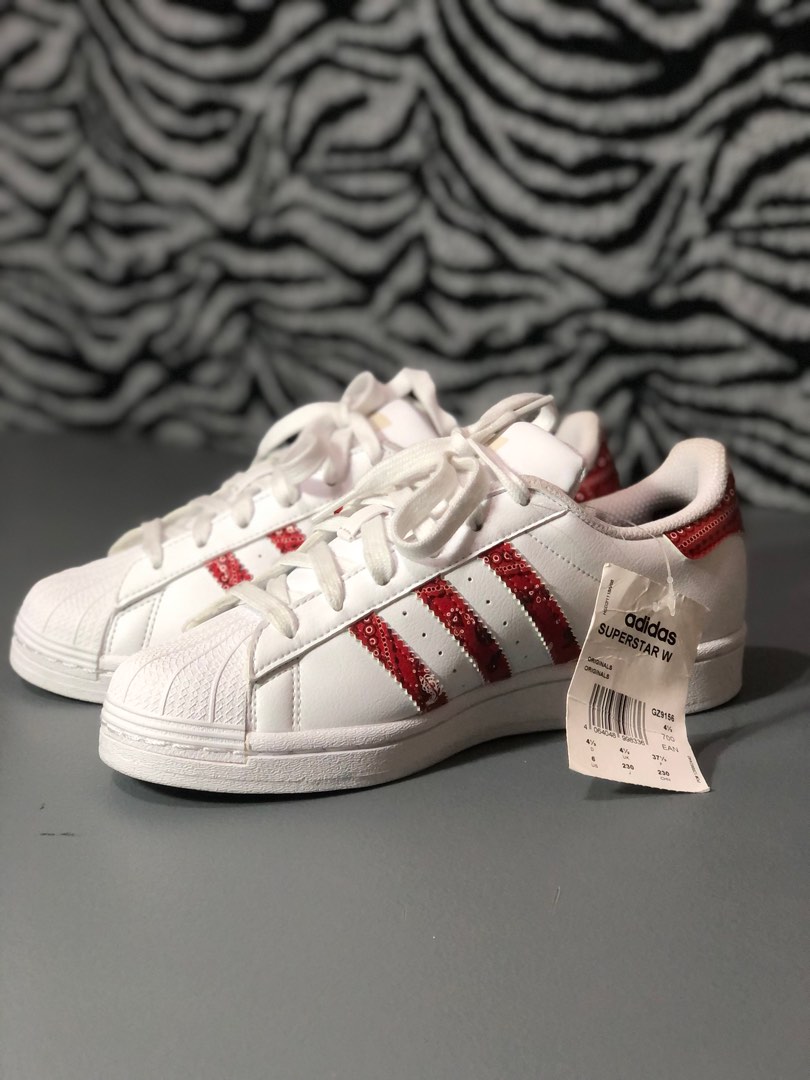 Adidas superstar red 37 top