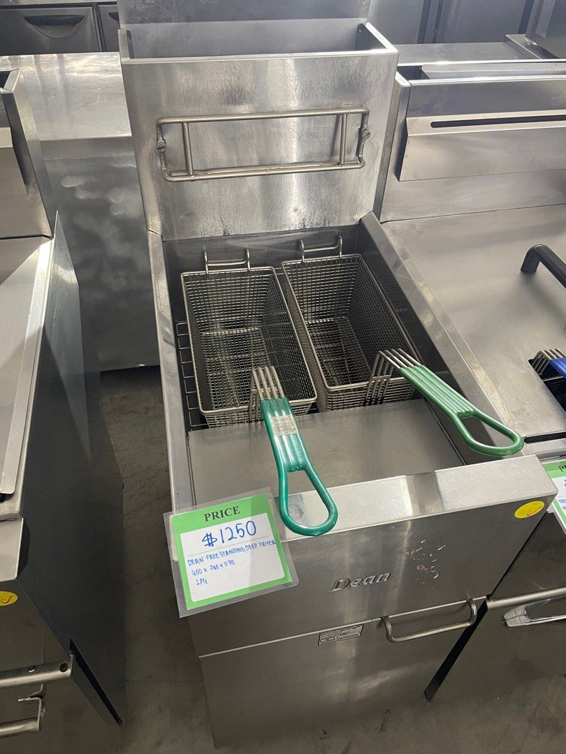 Dean freestanding LPG gas deep fryer / gas fryer / commercial deep