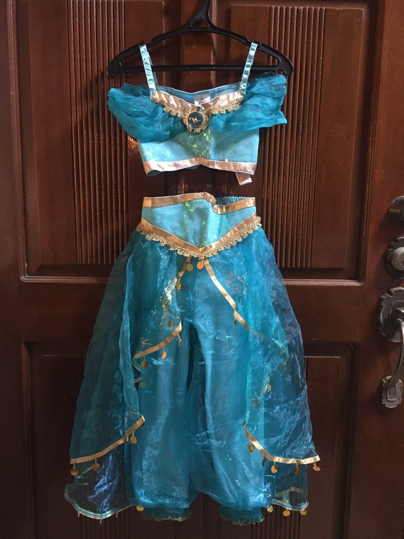 Disney Jasmine Costume, Babies & Kids, Babies & Kids Fashion on Carousell