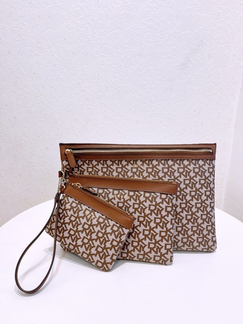 Vela triple pouch dkny new arrivals
