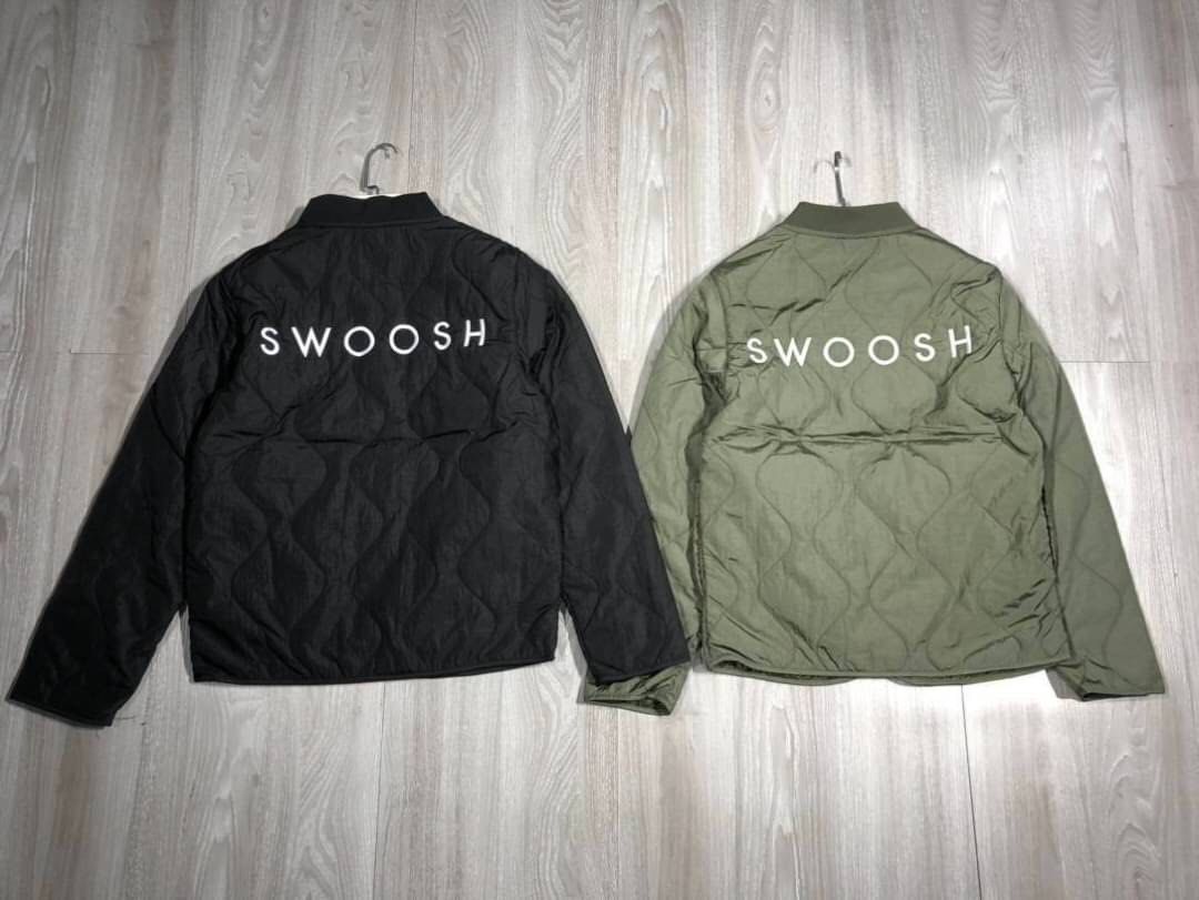 DM1247! Japan purchasing! Latest Nike Sportswear Swoosh unisex thin, warm  cotton jacket for autumn/winter. Great for casual sports, baseball, and 