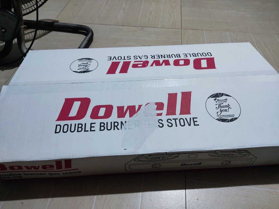 Dowell Double Burner Gas Stove SDB228, TV & Home Appliances, Kitchen