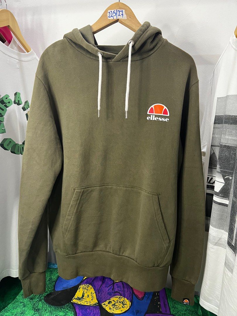 Ellesse hoodie green sale