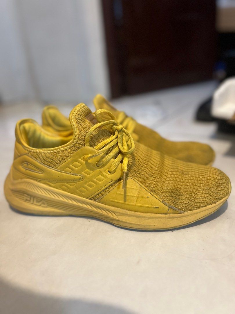Mustard fila shoes store