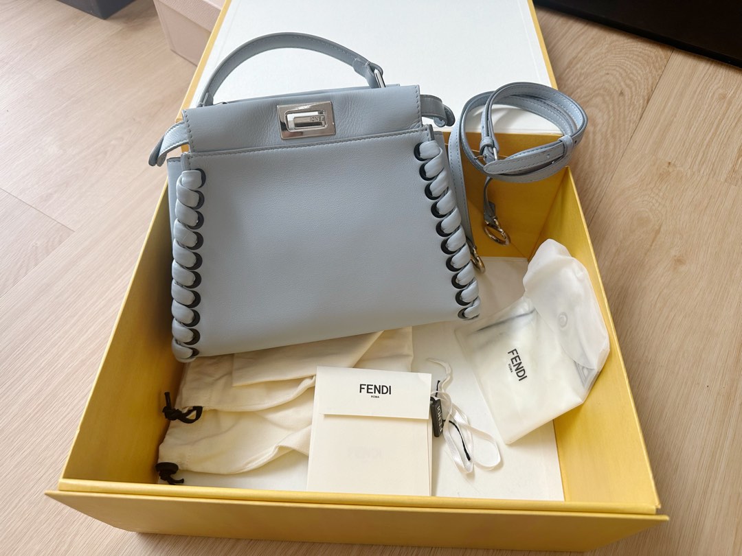 Flash CNY sale Fendi mini peekaboo Luxury Bags Wallets on