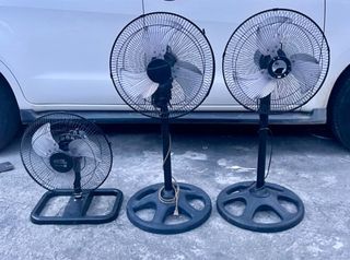 For sale : Slightly Used Heavy Duty Electric Fans  Aluminum Blade