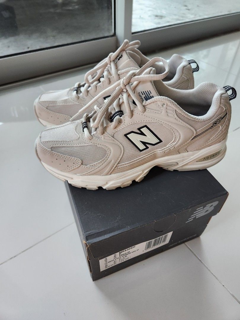 Free shipping New Balance MR530SH NB 530 Moonbeam Grey Beige Ivory Sneakers Shoes