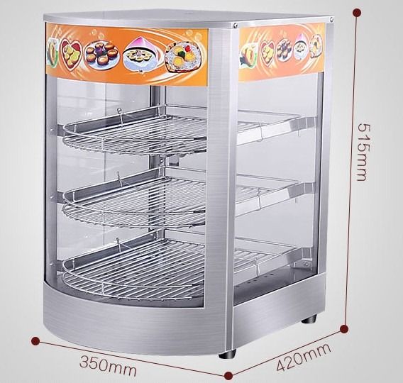 Fried Food Warmer Bain Marie Waffle Maker Display Chiller Fryer Chest Freezer Induction Cooker Hotplate Griddle Sandwich Maker Grill Sandwich Panini Press (Category: Other Kitchen Appliances) located in Singapore. Submitted by yourkitchenpal (Listing ID 1280399189, Image 3). Description: Food Warmer Arc Mini (red color) $208 330*460*610mm 500W Arc Mini2 (red color) $298 660*460*610mm 800W W1-S3 (stainless steel) $288 350*420*520mm 800W 14kg 3 tie