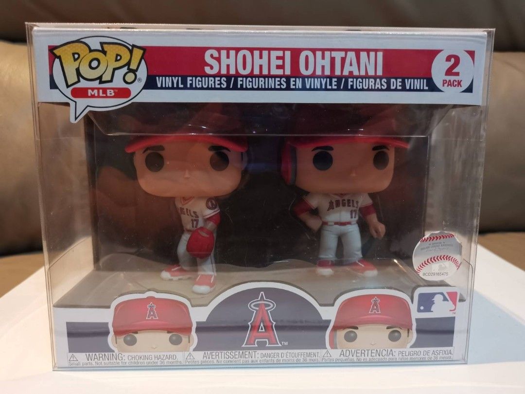 FUNKO POP 2PK 大谷翔平 2刀流 天使隊 白上衣