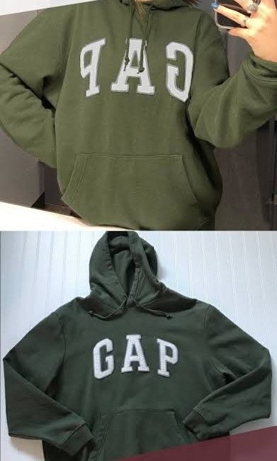 Olive green gap hoodie sale