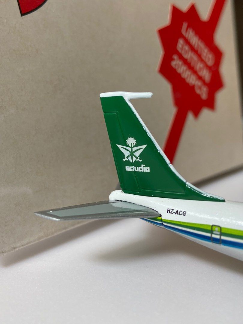 Gemini Jets Saudia Boeing 707 1:400 Limited Edition Plane Model 限量版飛機模型 ...