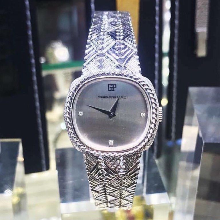 Girard Perregaux Vintage Sliver Watch Luxury Watches on Carousell