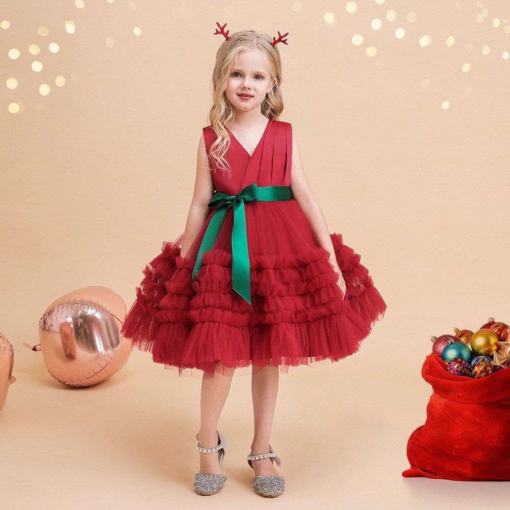 Red kids tutu hot sale