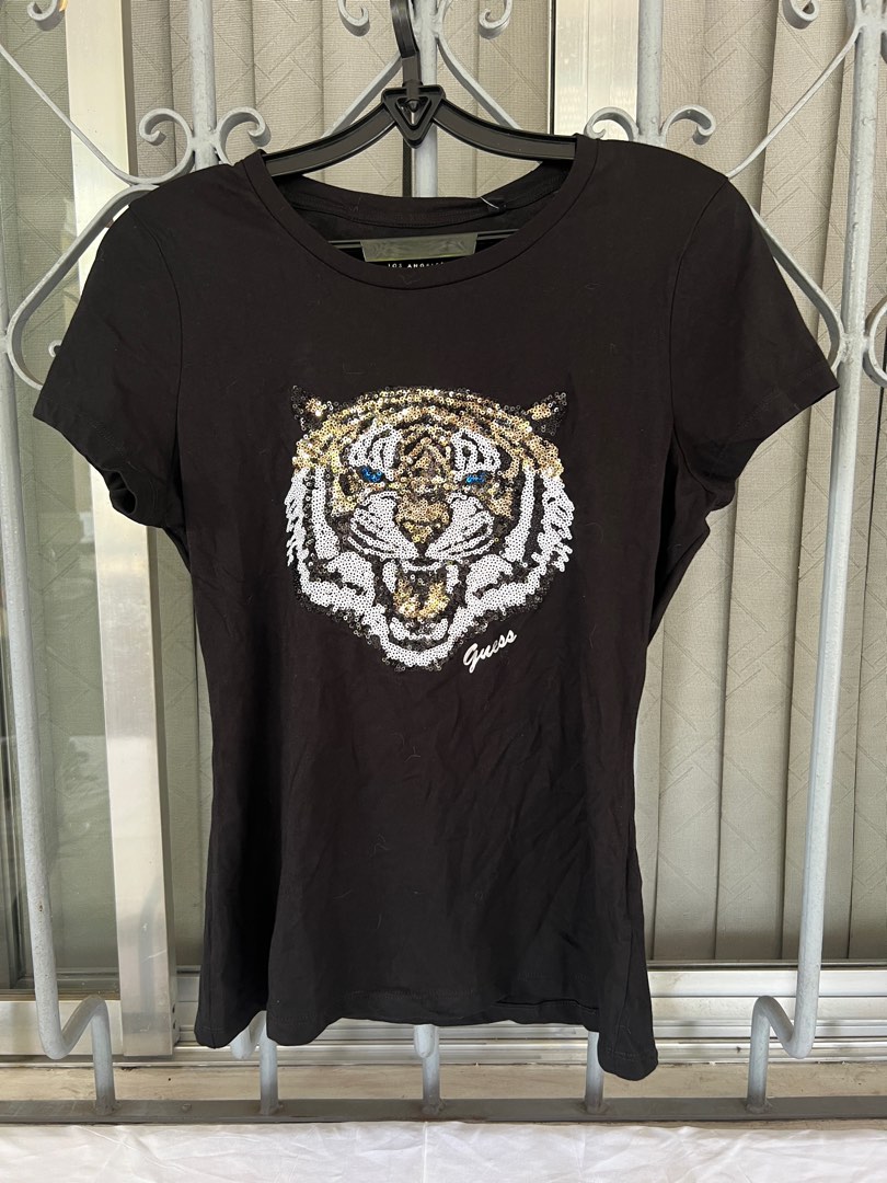 Guess tiger shirt outlet