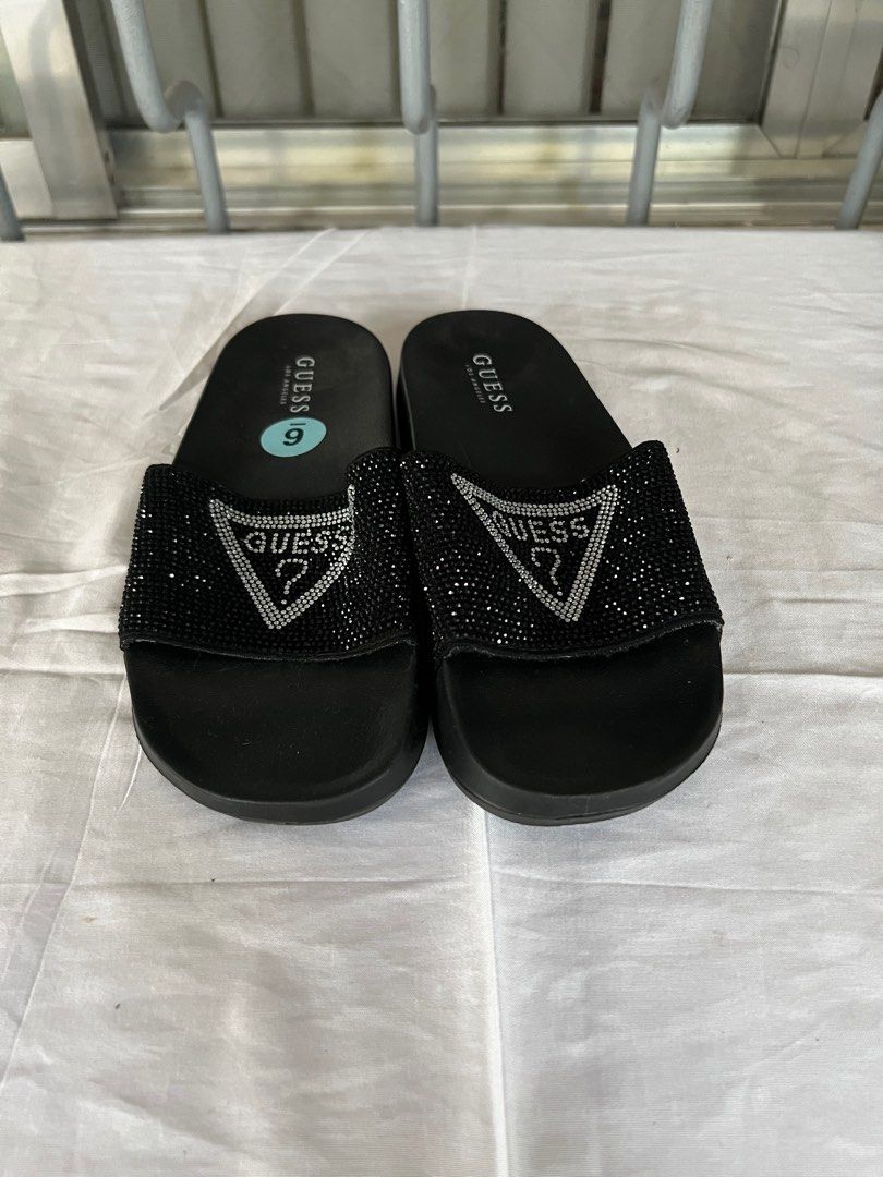 Guess slippers shop